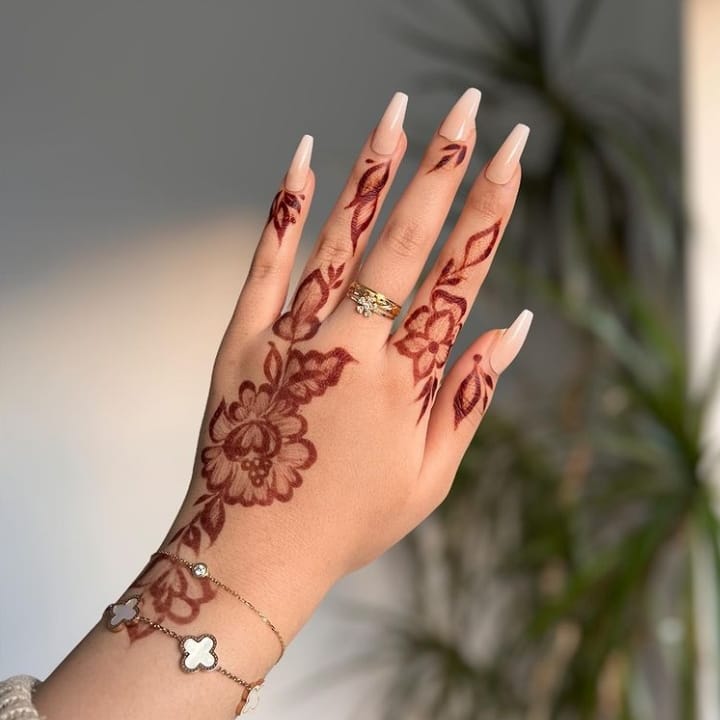 Mehndi Designs For Fingers