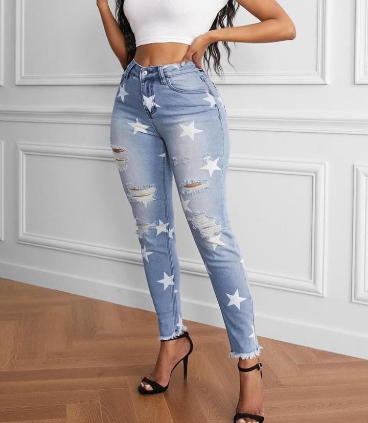 Ripped Jeans For Girls