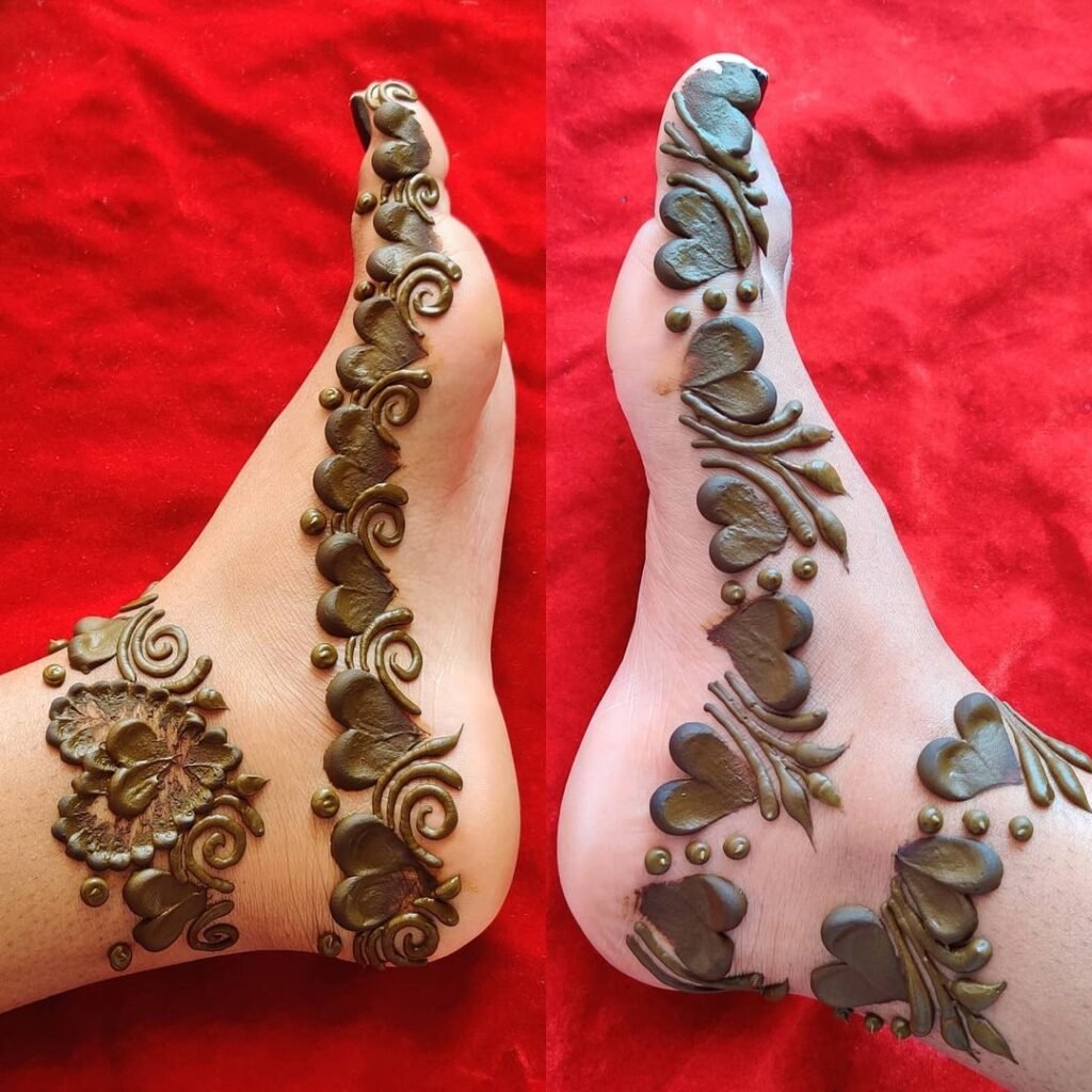 Foot Mehndi Design