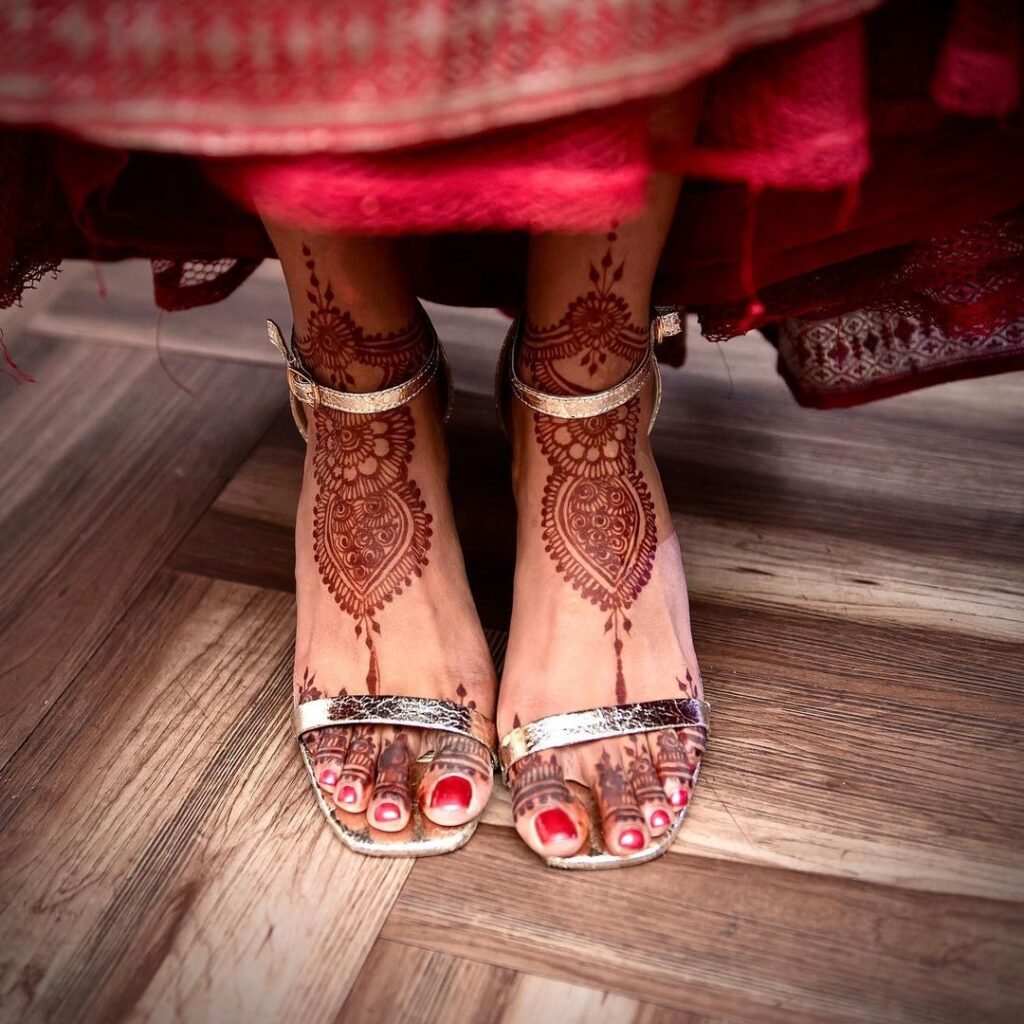 Foot Mehndi Design