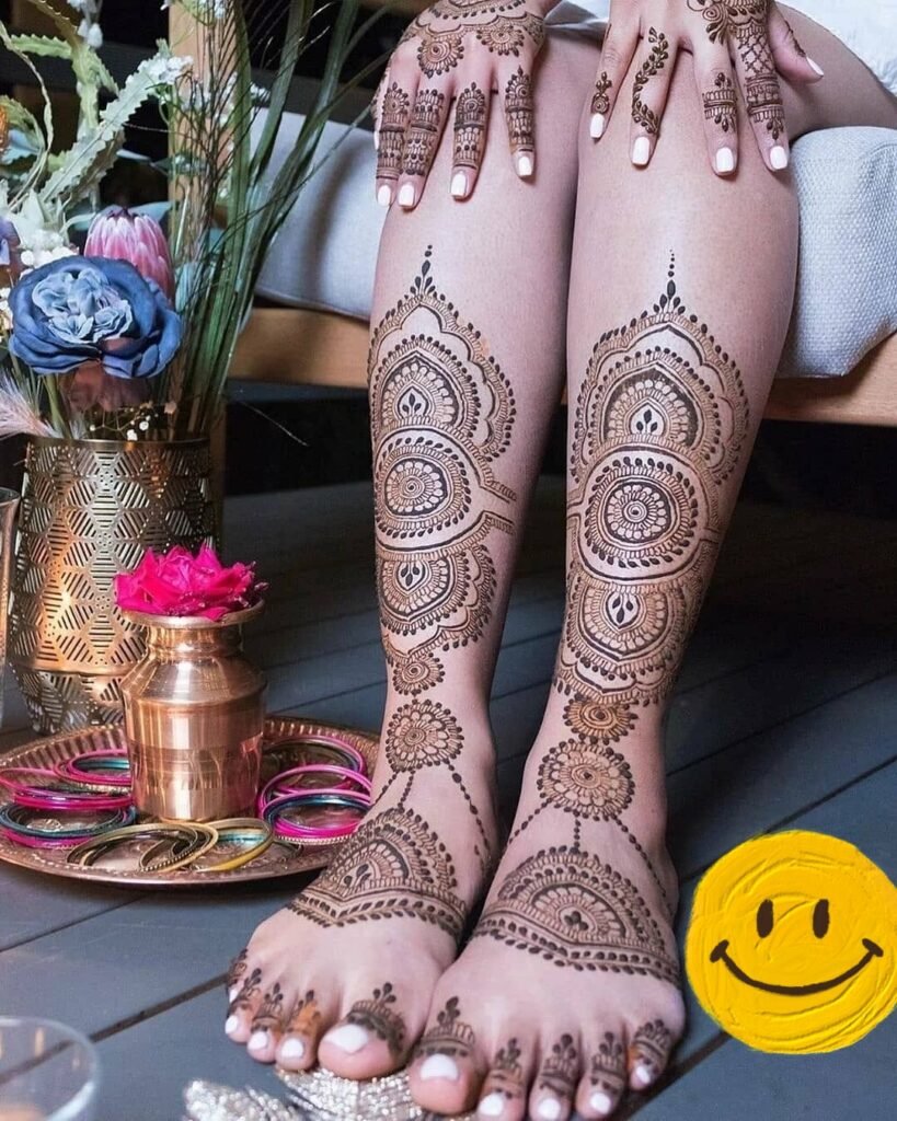 Foot Mehndi Design