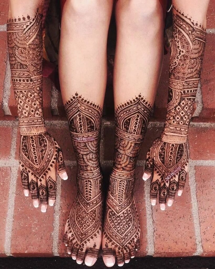 Foot Mehndi Design