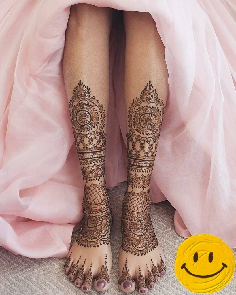 Foot Mehndi Design