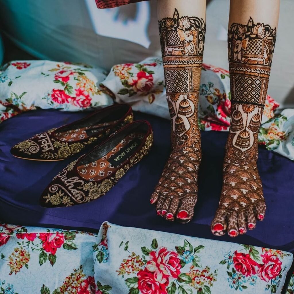 Foot Mehndi Design