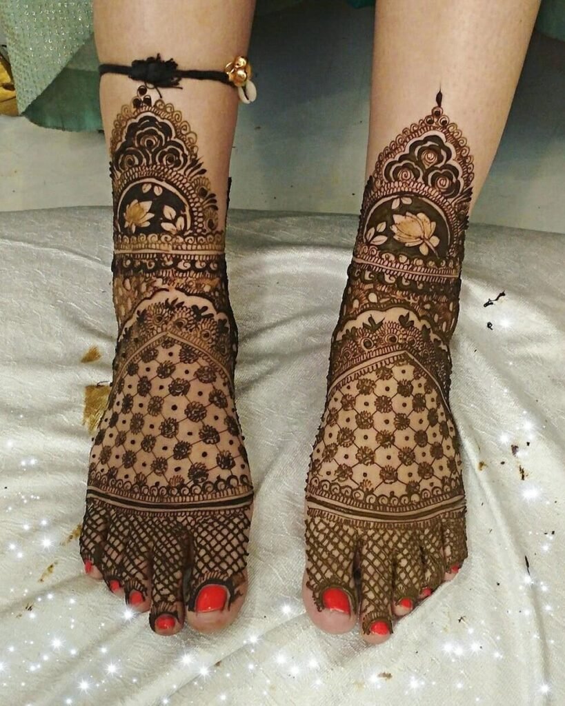 Foot Mehndi Design