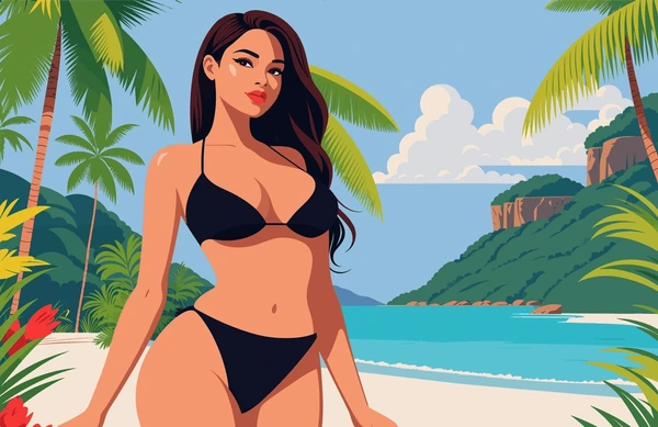 Girl In Bikini